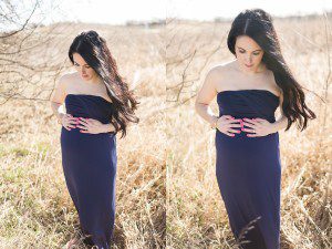 Dreamy maternity photographs in Naperville