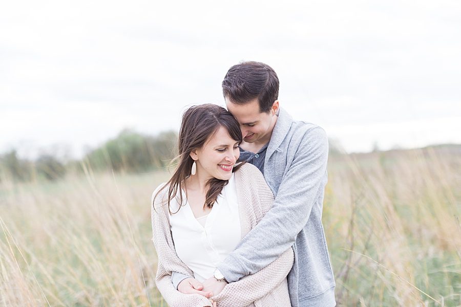 natural engagement photos near Chicago 