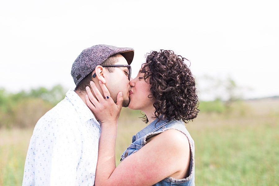 light and airy engagement photos in naperville 