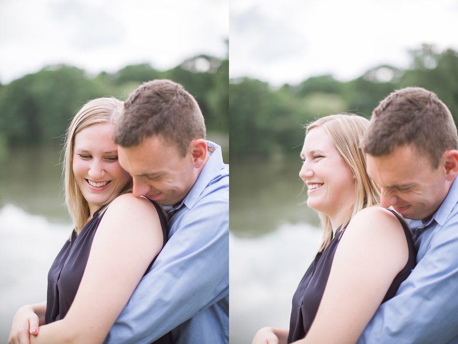 natural outdoor engagement photos in wheaton illinois