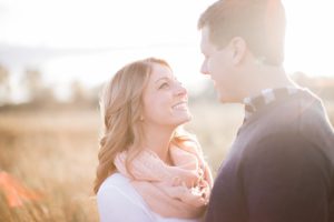 light and natural engagement photographs
