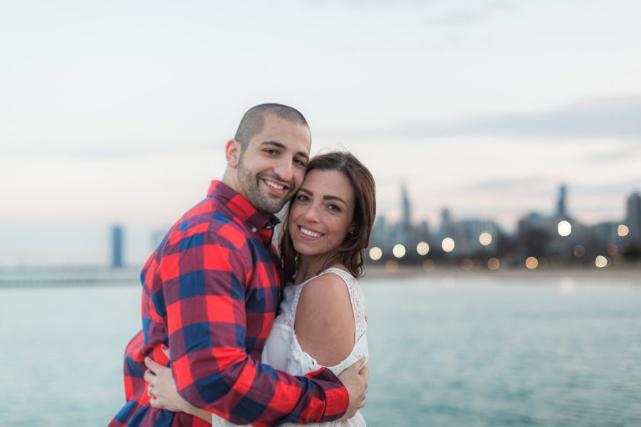 beach engagement photographs in Chicago_6293