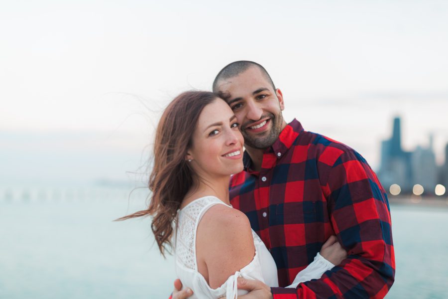beach engagement photographs in Chicago_6295