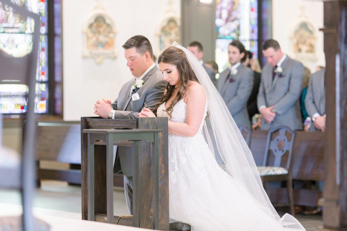 Catholic Wedding Photographer in Wheaton 